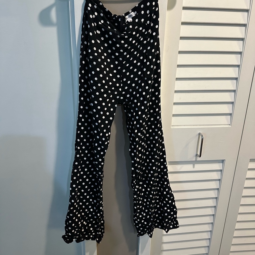 Polka dot pants